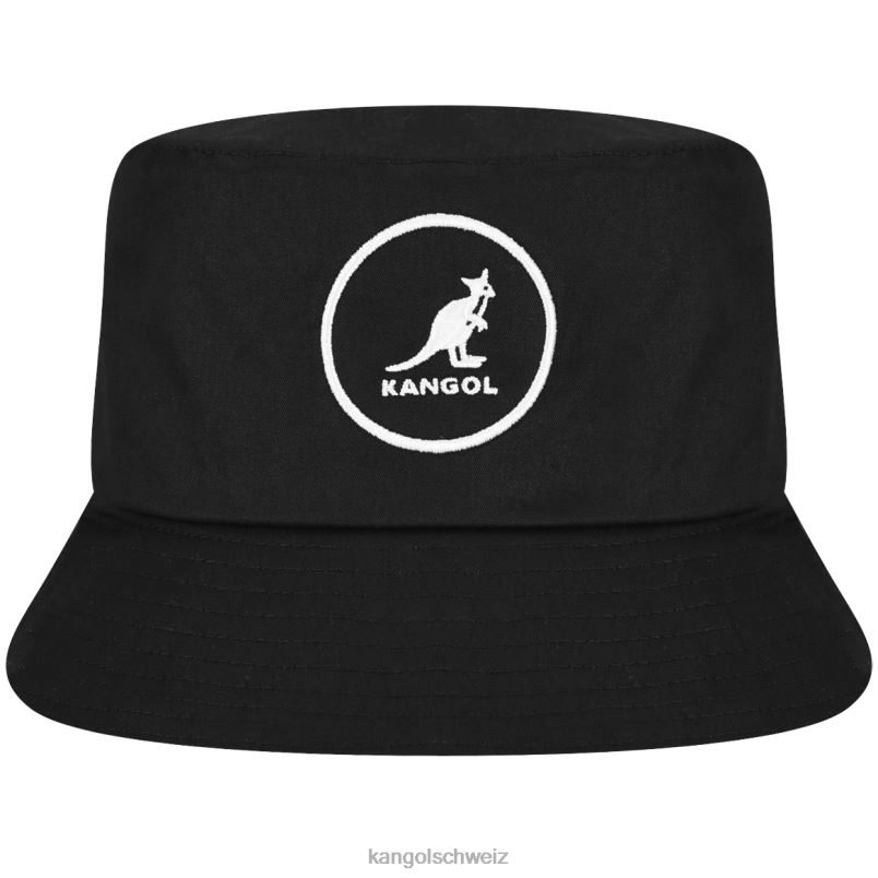 Baumwolleimer Kangol Zubehör XL4T0537 unisex Schwarz