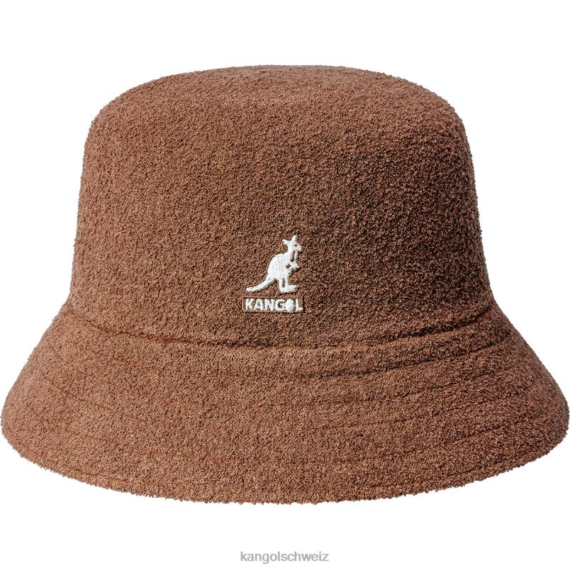 Bermuda-Eimer Kangol Zubehör XL4T0618 unisex Mahagoni
