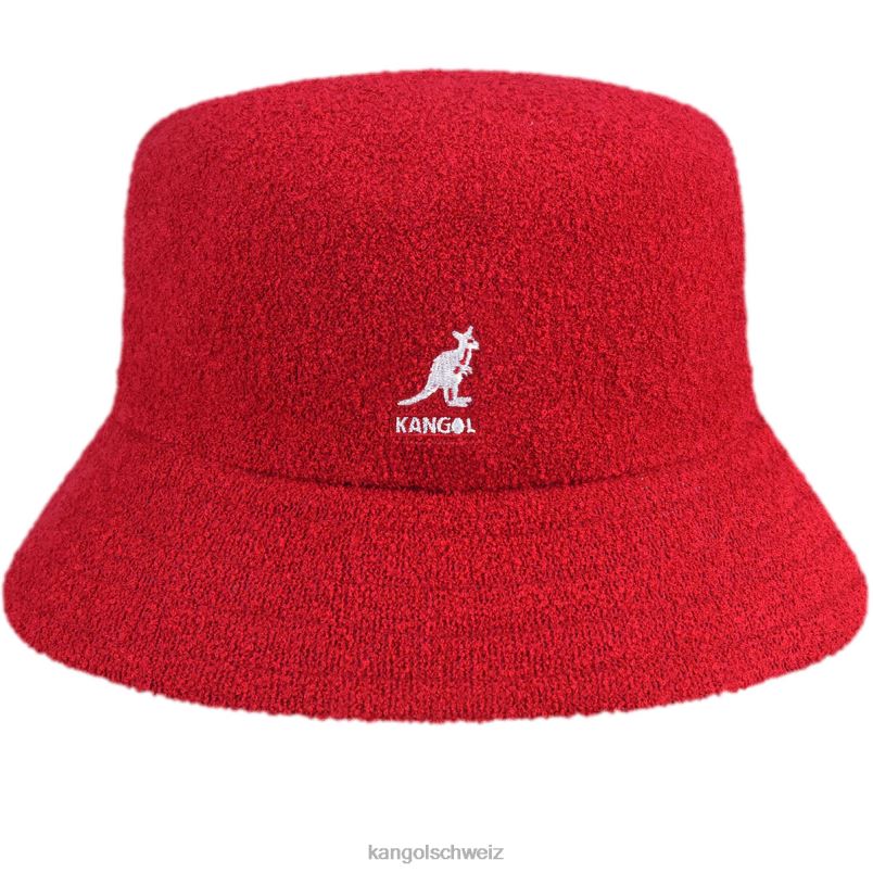 Bermuda-Eimer Kangol Zubehör XL4T0620 unisex Scharlach
