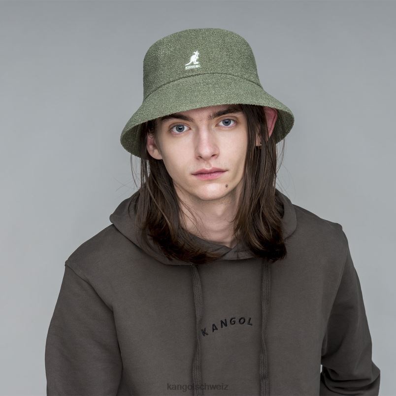 Bermuda-Eimer Kangol Zubehör XL4T0624 unisex Ölgrün