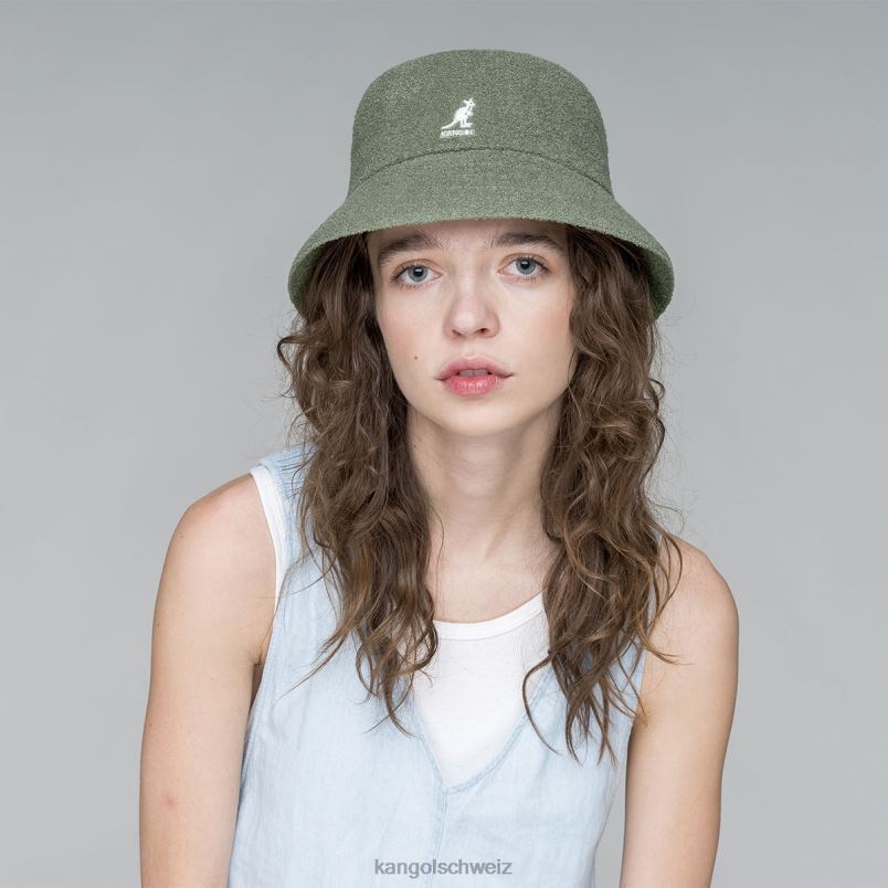 Bermuda-Eimer Kangol Zubehör XL4T0624 unisex Ölgrün