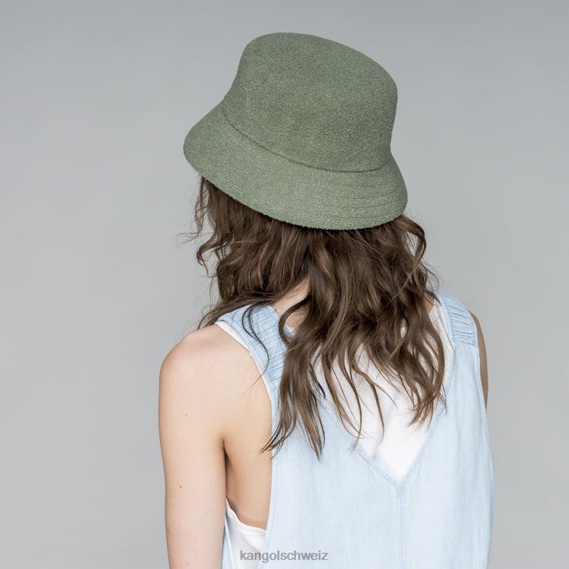 Bermuda-Eimer Kangol Zubehör XL4T0624 unisex Ölgrün