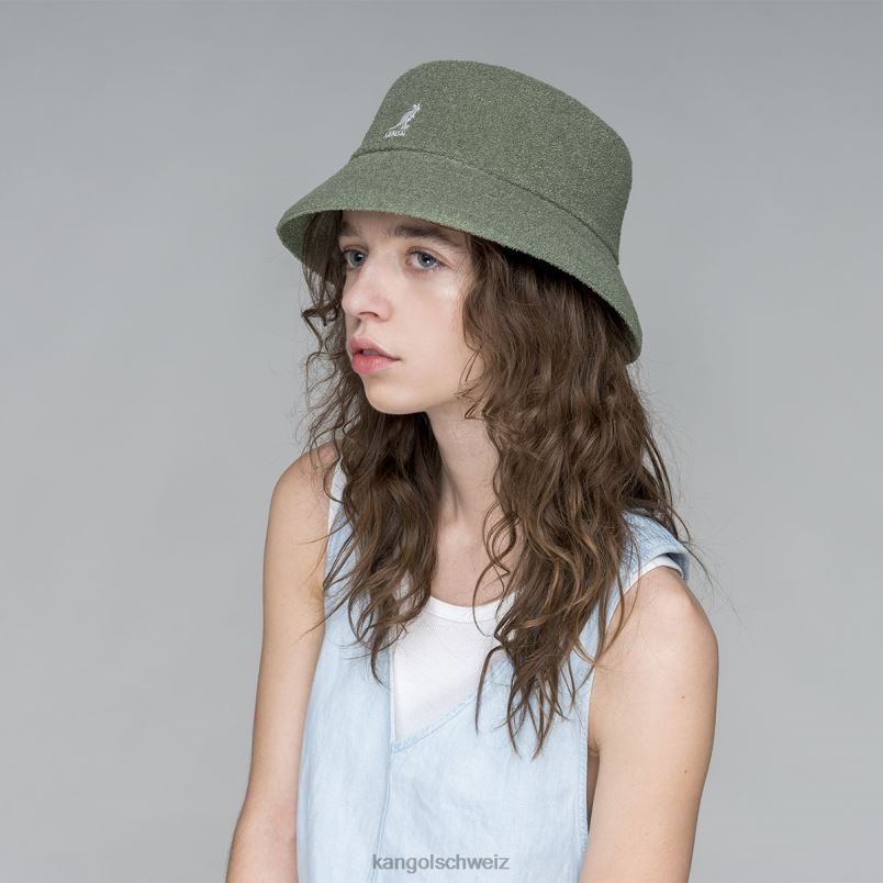 Bermuda-Eimer Kangol Zubehör XL4T0624 unisex Ölgrün