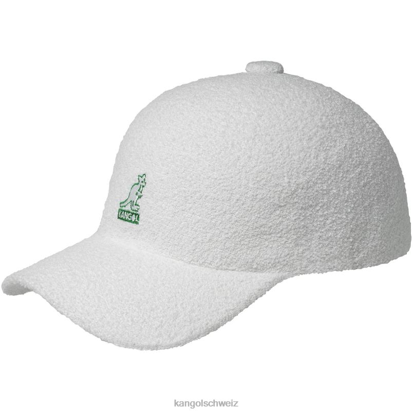 Bermuda elastische Raumkappe Kangol Zubehör XL4T0272 unisex Weiss
