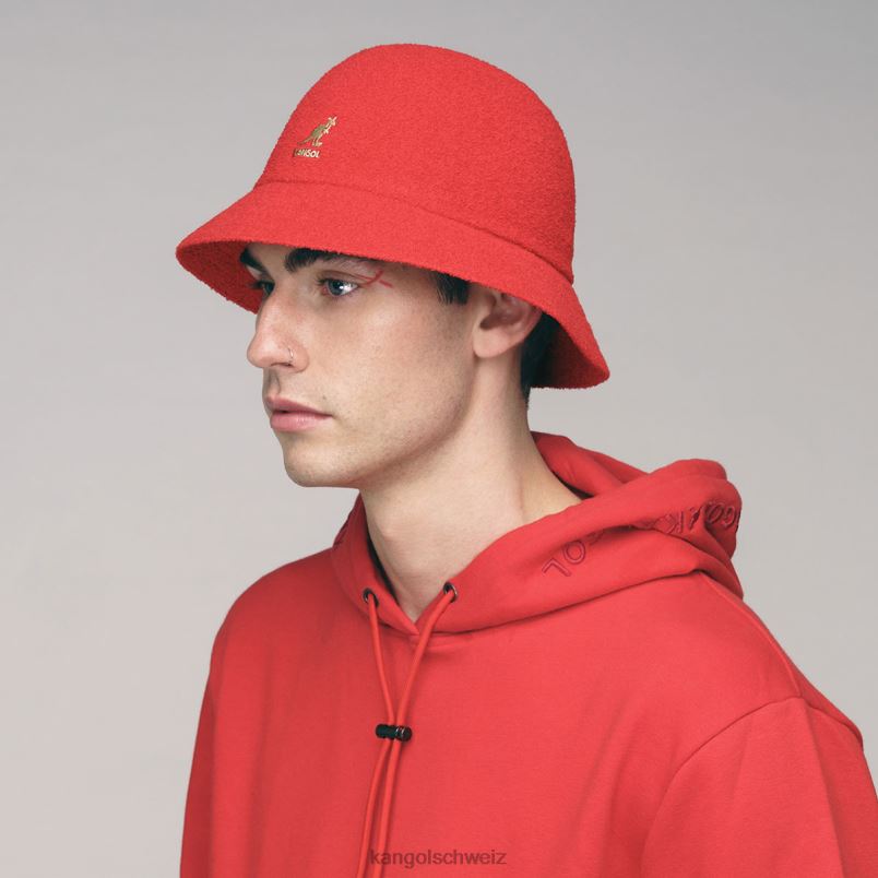 Bermuda lässig Kangol Zubehör XL4T0602 unisex Scharlach