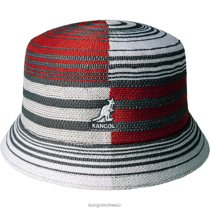 Bin für digitale Streifen Kangol Zubehör XL4T0496 unisex Kohlestreifen