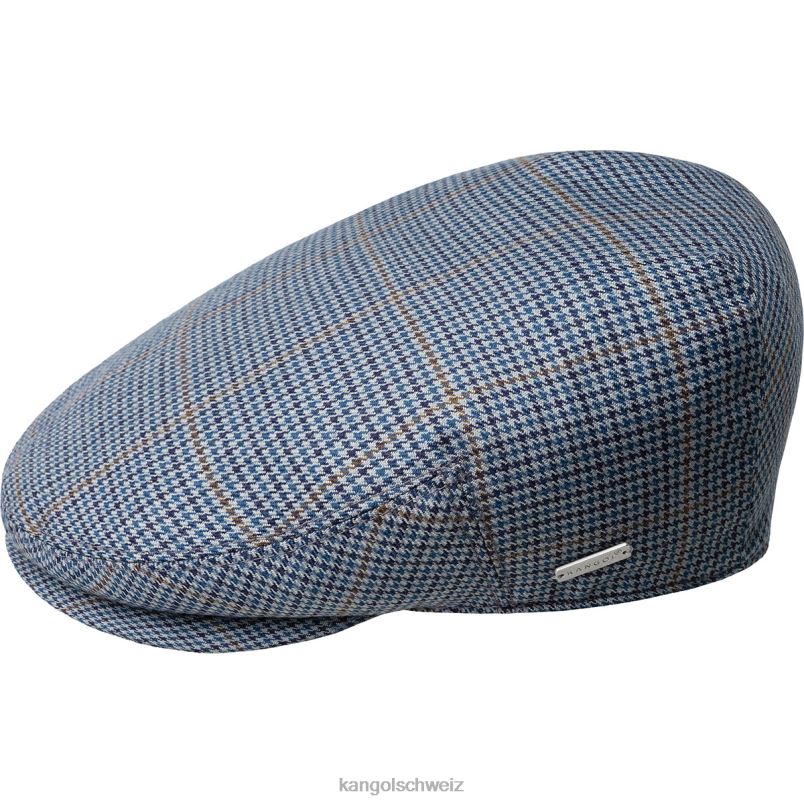 Britische Peebles Kangol Zubehör XL4T0770 unisex sternenklares blaues Fenster