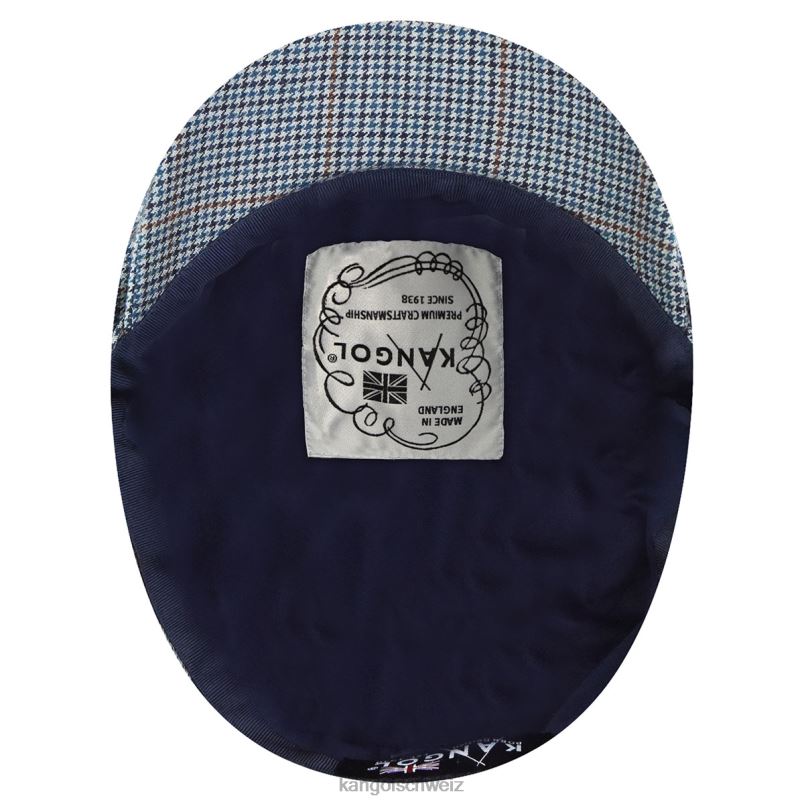 Britische Peebles Kangol Zubehör XL4T0770 unisex sternenklares blaues Fenster