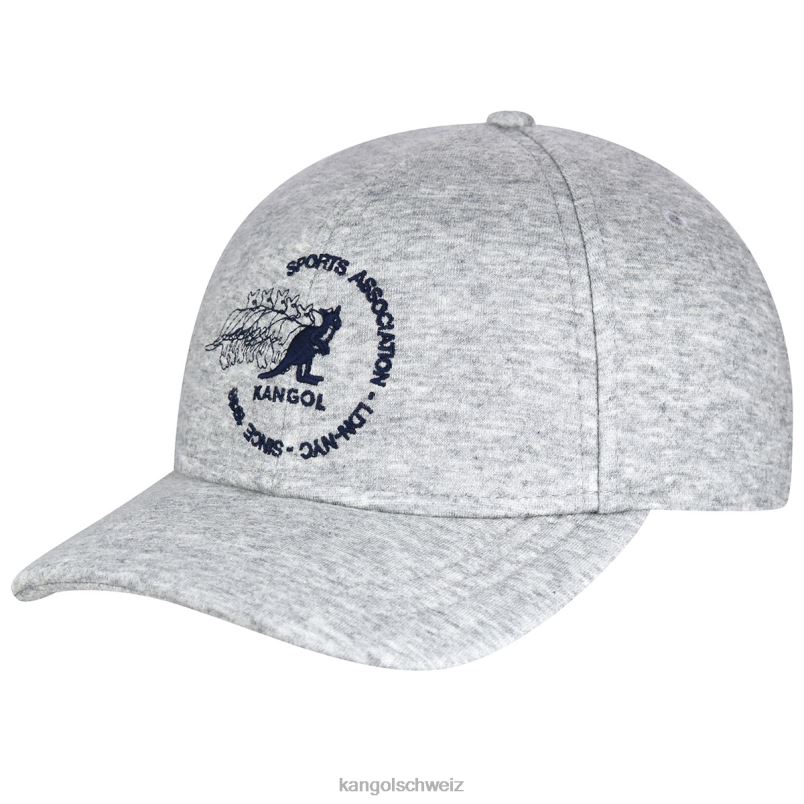 Club-Baseballkappe Kangol Zubehör XL4T0370 unisex hellgraues Heidekraut