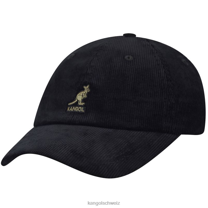 Cord-Baseball Kangol Zubehör XL4T0381 unisex Schwarz