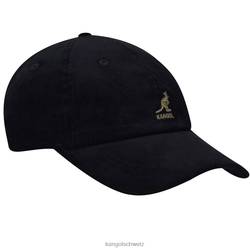 Cord-Baseball Kangol Zubehör XL4T0381 unisex Schwarz