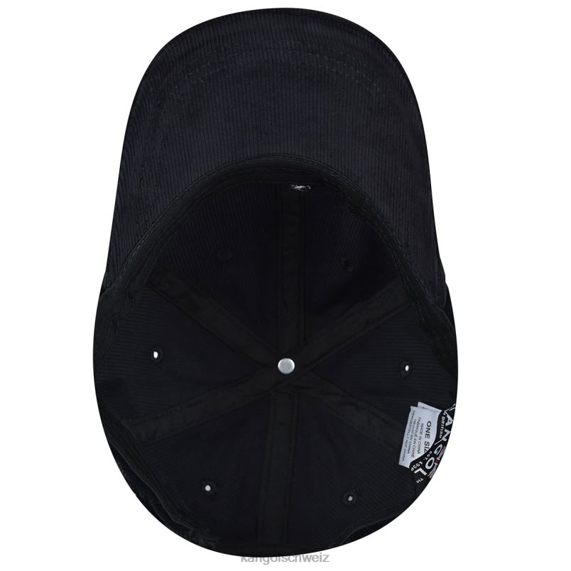 Cord-Baseball Kangol Zubehör XL4T0381 unisex Schwarz