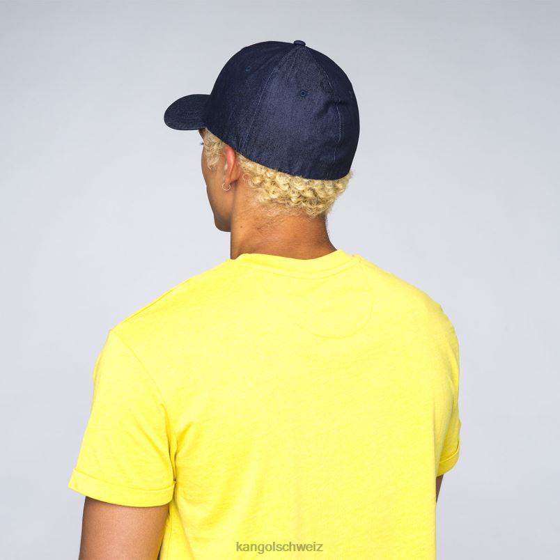 Denim-Baseballkappe Kangol Zubehör XL4T0335 unisex Indigo