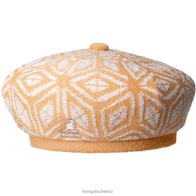 Diamond Jax Baskenmütze Kangol Zubehör XL4T0396 unisex Papayamilch/weiß