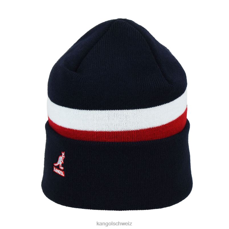 Doppelstreifen-Mütze Kangol Zubehör XL4T0821 unisex Marine