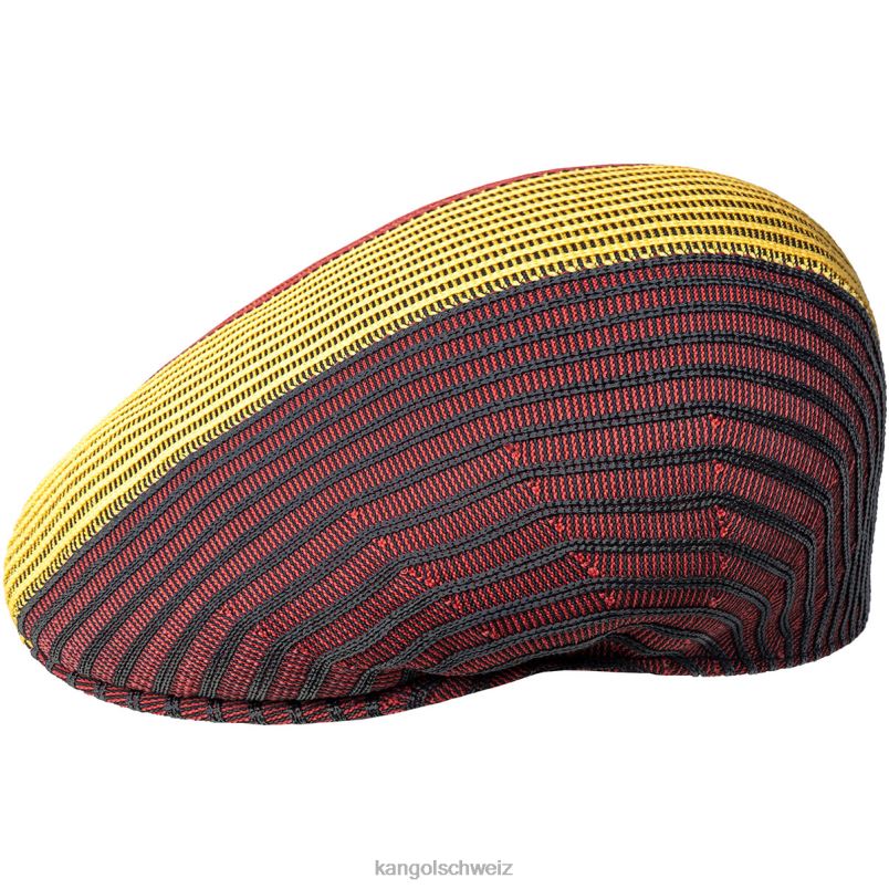 Dreifarbiger Rippstrick 504 Kangol Zubehör XL4T099 unisex tiefe Federn multi