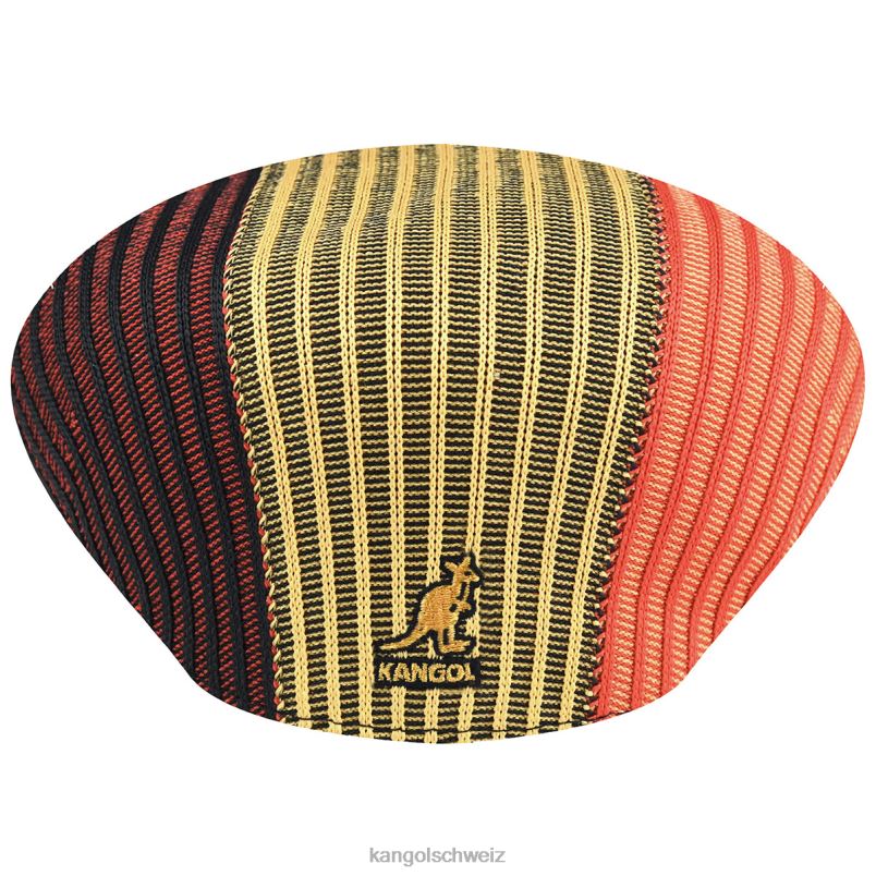 Dreifarbiger Rippstrick 504 Kangol Zubehör XL4T099 unisex tiefe Federn multi