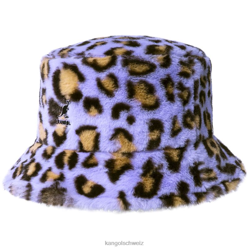 Eimer aus Kunstfell Kangol Zubehör XL4T0708 unisex Lavendelleopard