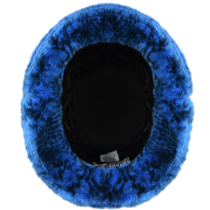 Eimer aus Kunstfell Kangol Zubehör XL4T0711 unisex blaue Schlange