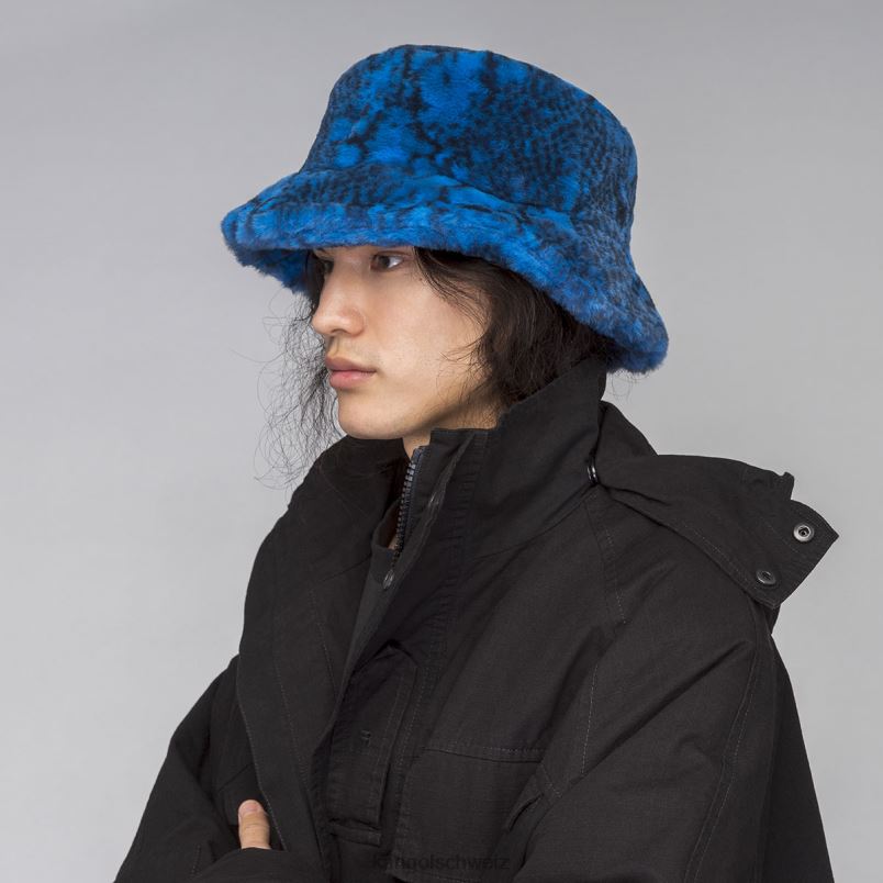 Eimer aus Kunstfell Kangol Zubehör XL4T0711 unisex blaue Schlange