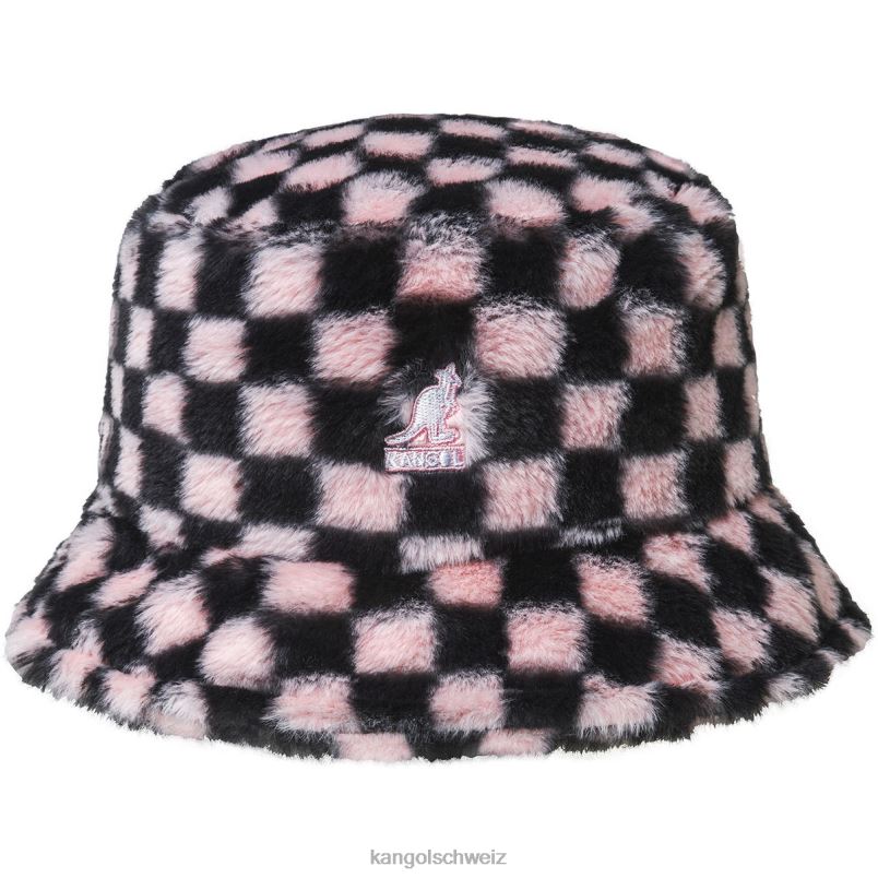 Eimer aus Kunstfell Kangol Zubehör XL4T0713 unisex Pepto-Check