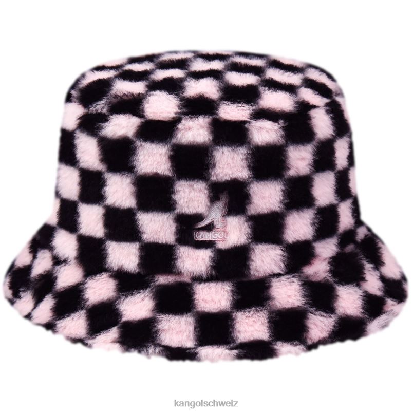 Eimer aus Kunstfell Kangol Zubehör XL4T0713 unisex Pepto-Check