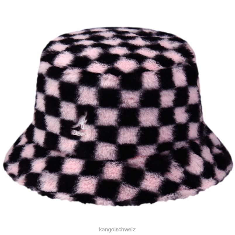 Eimer aus Kunstfell Kangol Zubehör XL4T0713 unisex Pepto-Check