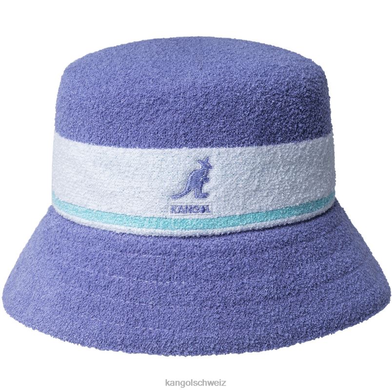 Eimer mit Bermuda-Streifen Kangol Zubehör XL4T0647 unisex Eisflieder