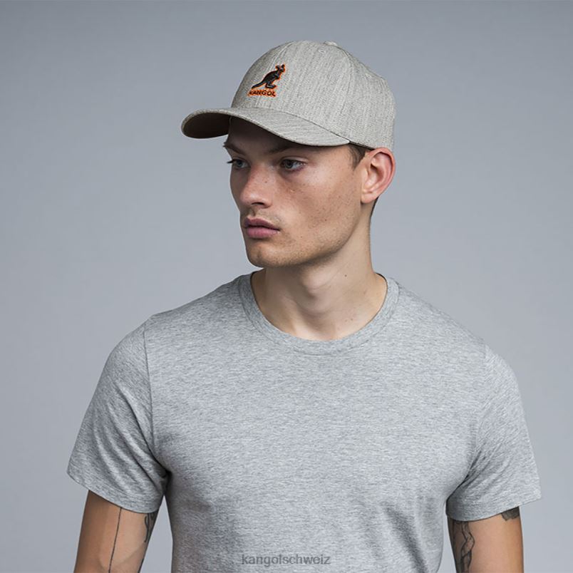 Flexfit-Baseball aus 3D-Wolle Kangol Zubehör XL4T0300 unisex Flanell