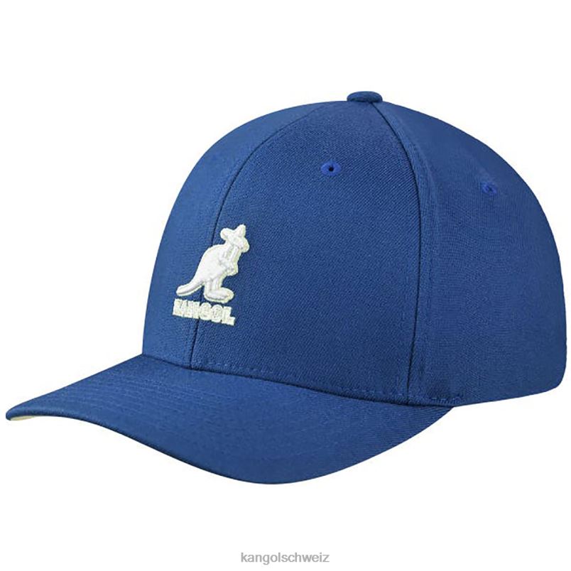 Flexfit-Baseball aus 3D-Wolle Kangol Zubehör XL4T0302 unisex Mykonos blau