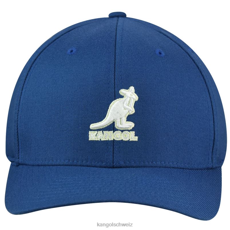 Flexfit-Baseball aus 3D-Wolle Kangol Zubehör XL4T0302 unisex Mykonos blau