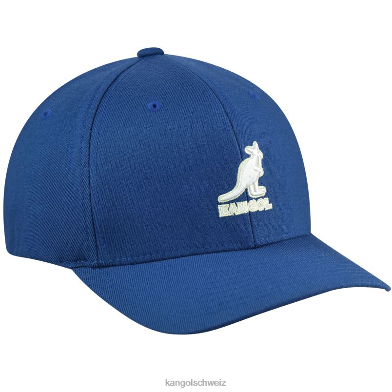 Flexfit-Baseball aus 3D-Wolle Kangol Zubehör XL4T0302 unisex Mykonos blau
