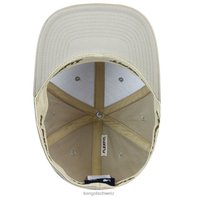 Flexfit-Baseball aus Wolle Kangol Zubehör XL4T0313 unisex Beige