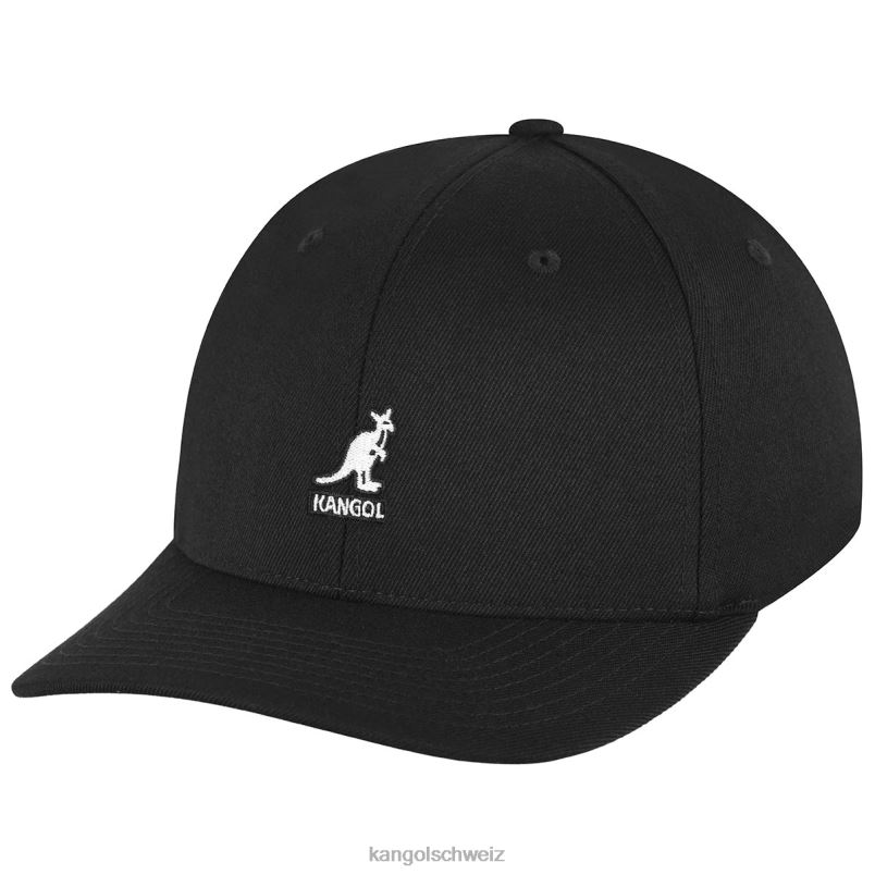 Flexfit-Baseball aus Wolle Kangol Zubehör XL4T0314 unisex Schwarz