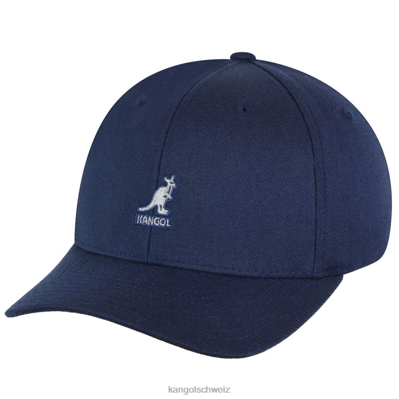Flexfit-Baseball aus Wolle Kangol Zubehör XL4T0316 unisex Dunkelblau