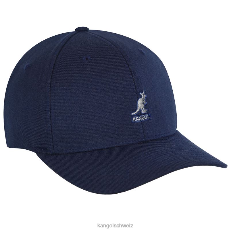 Flexfit-Baseball aus Wolle Kangol Zubehör XL4T0316 unisex Dunkelblau