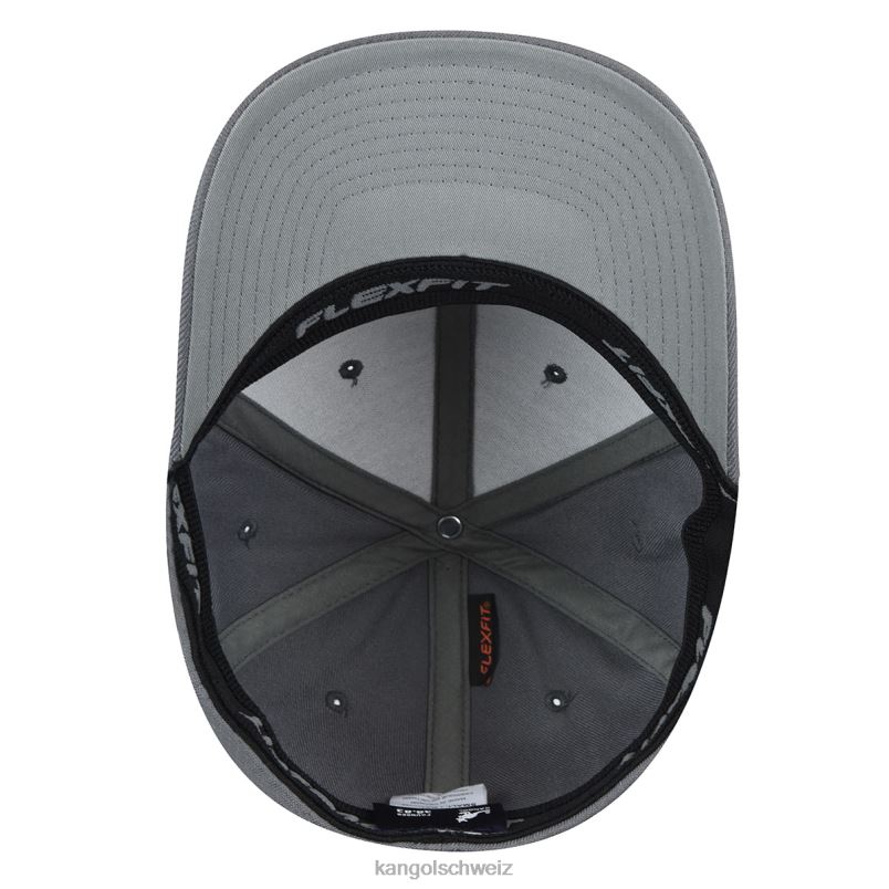 Flexfit-Baseball aus Wolle Kangol Zubehör XL4T0317 unisex dunkler Flanell