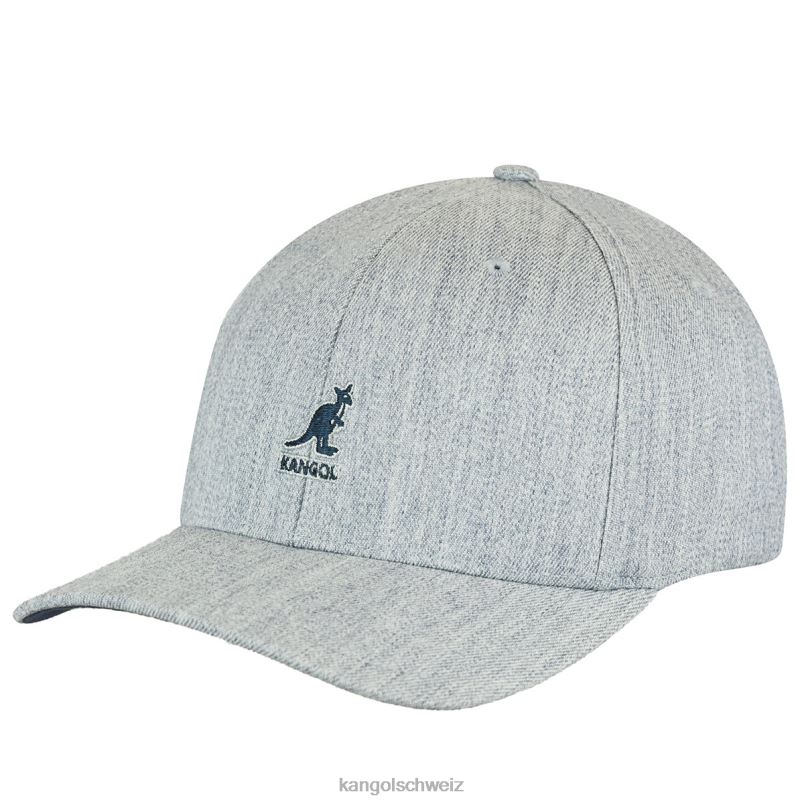 Flexfit-Baseball aus Wolle Kangol Zubehör XL4T0320 unisex ht. Blau