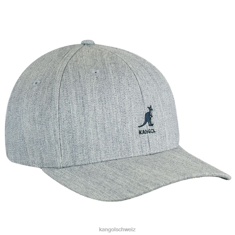 Flexfit-Baseball aus Wolle Kangol Zubehör XL4T0320 unisex ht. Blau