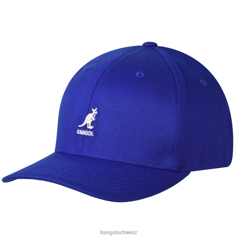 Flexfit-Baseball aus Wolle Kangol Zubehör XL4T0323 unisex Königsblau