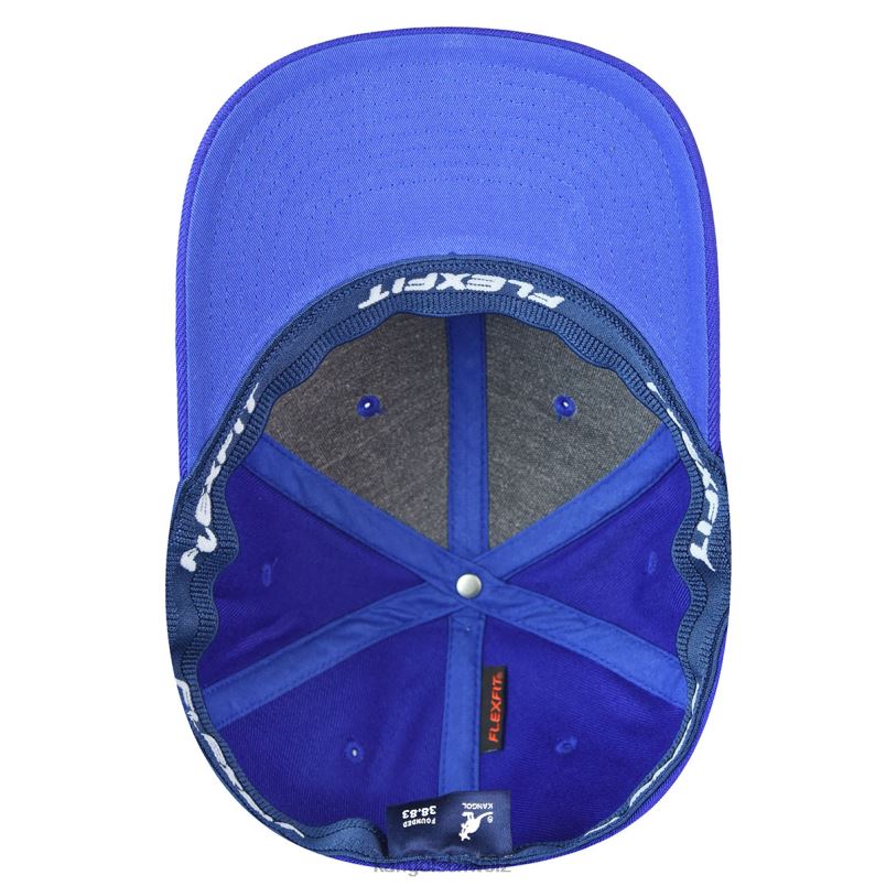 Flexfit-Baseball aus Wolle Kangol Zubehör XL4T0323 unisex Königsblau