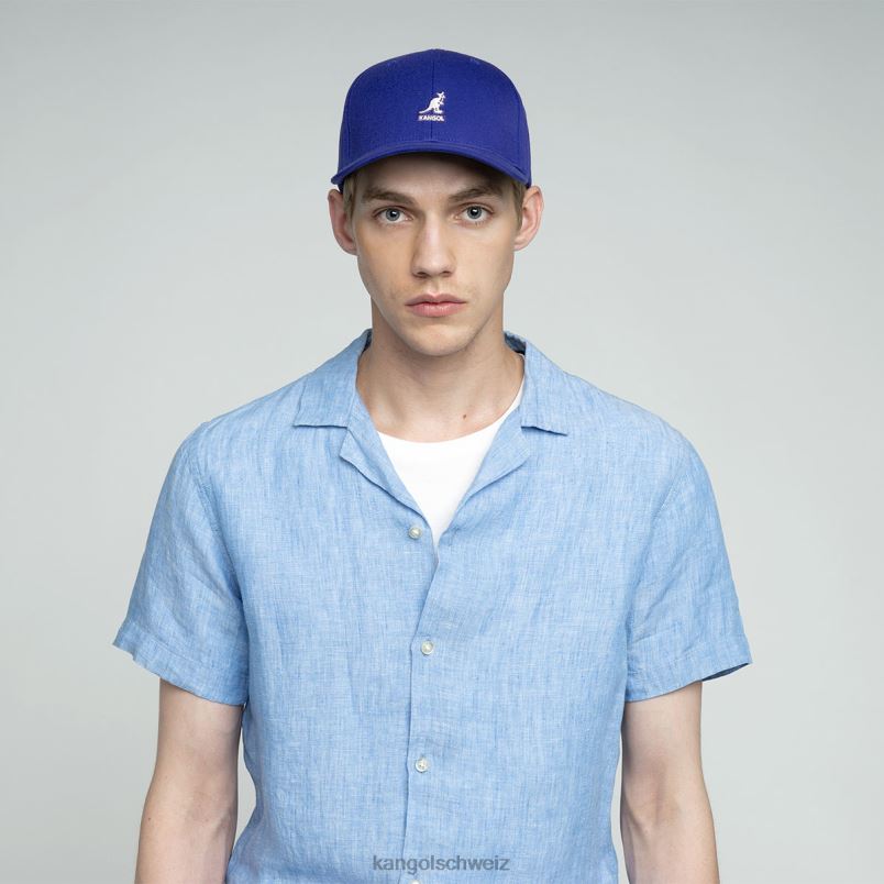 Flexfit-Baseball aus Wolle Kangol Zubehör XL4T0323 unisex Königsblau
