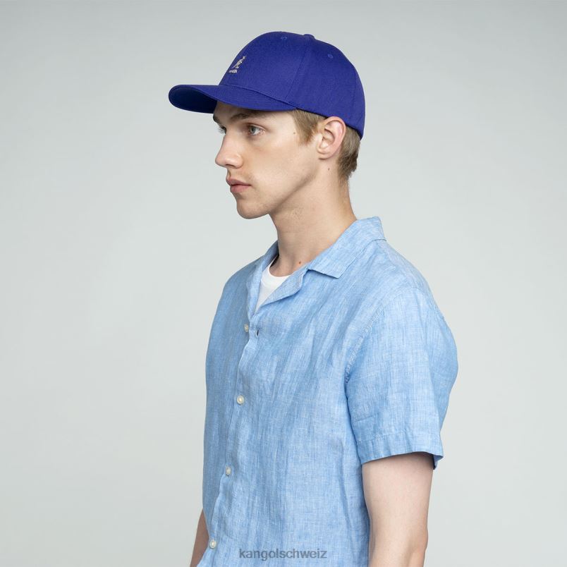 Flexfit-Baseball aus Wolle Kangol Zubehör XL4T0323 unisex Königsblau