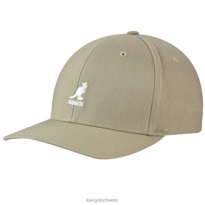 Flexfit-Baseball aus Wolle Kangol Zubehör XL4T0324 unisex Taupe