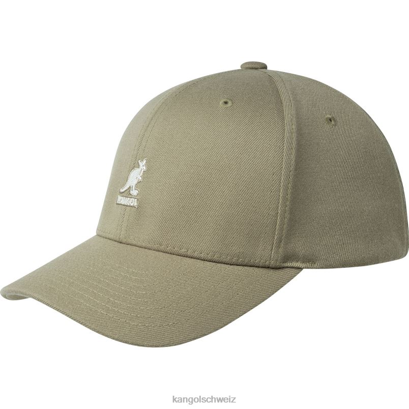 Flexfit-Baseball aus Wolle Kangol Zubehör XL4T0324 unisex Taupe