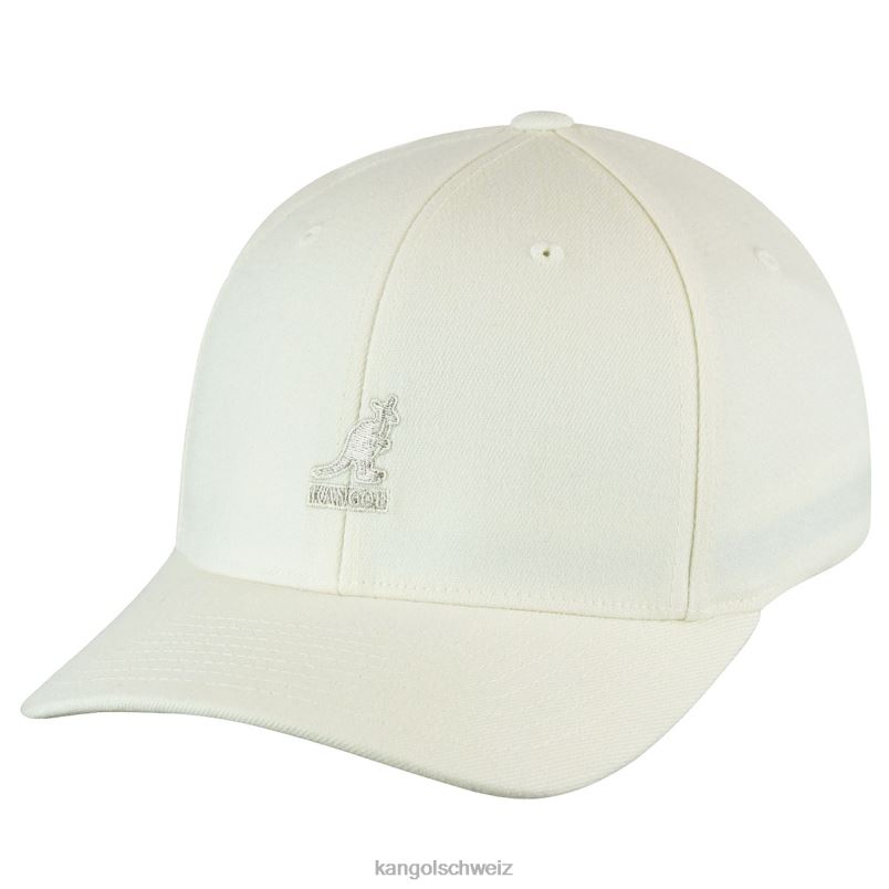Flexfit-Baseball aus Wolle Kangol Zubehör XL4T0325 unisex Weiss