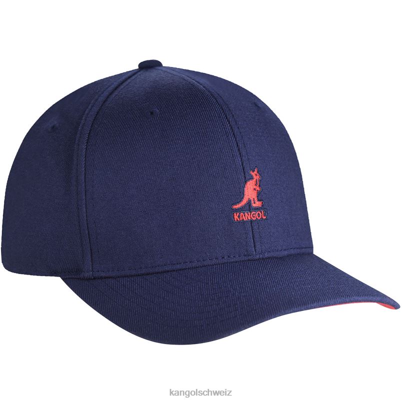 Flexfit-Baseball aus Wolle Kangol Zubehör XL4T0329 unisex dort drüben blau