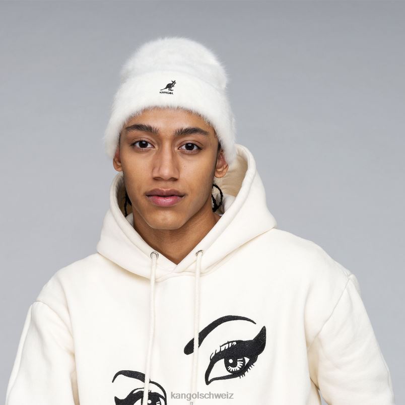 Furgora-Mütze mit Umschlag Kangol Zubehör XL4T0830 unisex Elfenbein