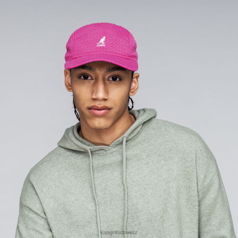 Geprägte 5-Panel-Kappe Kangol Zubehör XL4T0357 unisex Schwarz