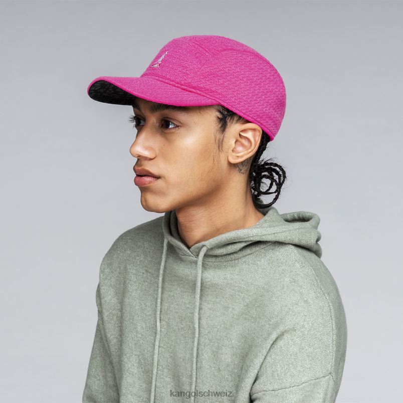 Geprägte 5-Panel-Kappe Kangol Zubehör XL4T0357 unisex Schwarz